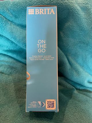 Botella de agua Brita con filtro