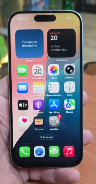 iPhone 16 Pro 256GB Blanco Titanio