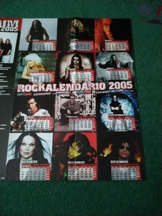 Póster Rockalendario Rockferendum 2005