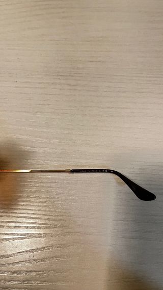 Occhiali da sole Ray Ban Round Metal oro