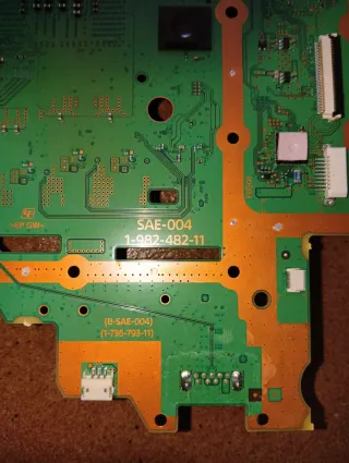 Scheda madre PS4 Slim da riparare