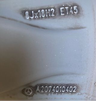 Llantas Mercedes 18 Doble Medida con Neumáticos