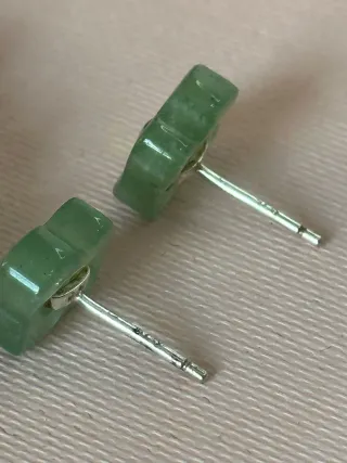 Pendientes Oso Tous Verdes y Plateados Cruise