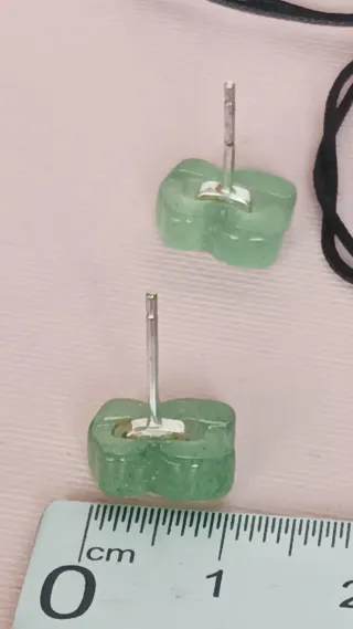 Pendientes Oso Tous Verdes y Plateados Cruise