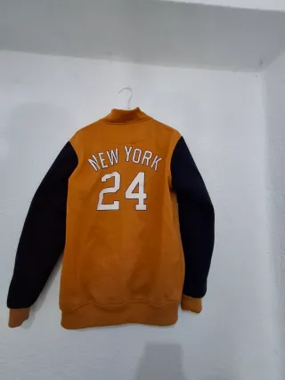 Chaqueta New York Yankees Negra y Amarilla