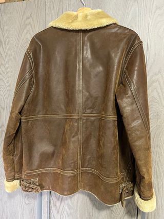 Chaqueta Cuero CRENI Marrón Talla L/50