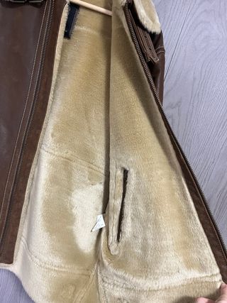 Chaqueta Cuero CRENI Marrón Talla L/50