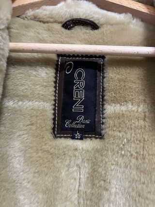 Chaqueta Cuero CRENI Marrón Talla L/50