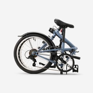 Bicicleta plegable 20 pulgadas 6V Tilt 120 gris