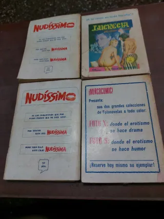 Lote 4 cómics Zordon y 1 de Antea