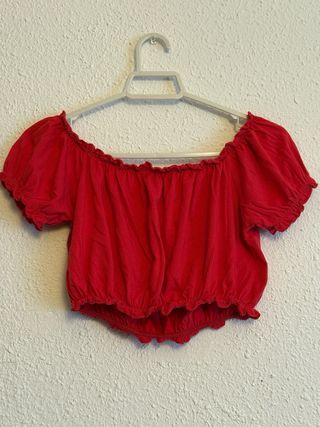 Crop top mujer Bershka / talla XS