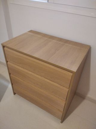 Cajonera color ROBLE.  BAUHAUS