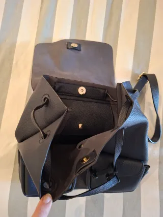 Bolso Mochila Mujer Azul