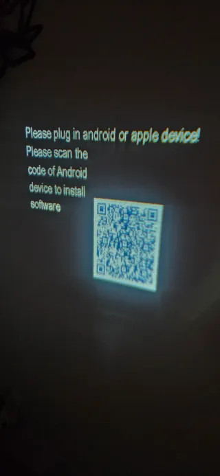 Mini proyector con mando a distancia