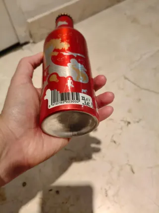 Botella Estrella Damm Coleccionista Roja