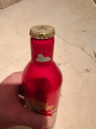 Botella Estrella Damm Coleccionista Roja