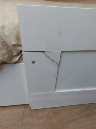 Sofá Cama Matrimonio IKEA Blanco