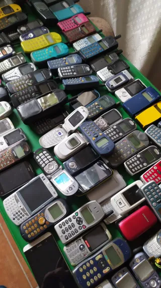 Colección de móviles antiguos