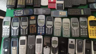 Colección de móviles antiguos