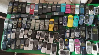 Colección de móviles antiguos