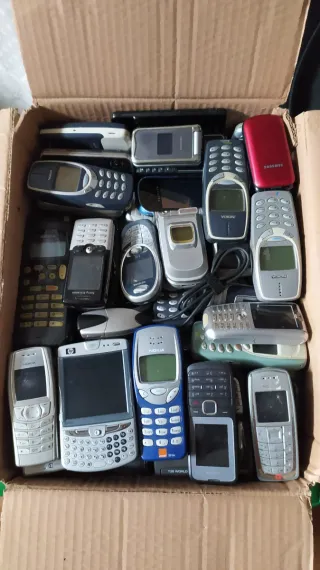 Colección de móviles antiguos