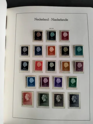 Álbum de selos, Holanda 1852 a 1985