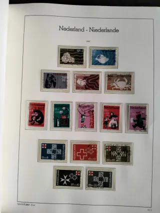 Álbum de selos, Holanda 1852 a 1985