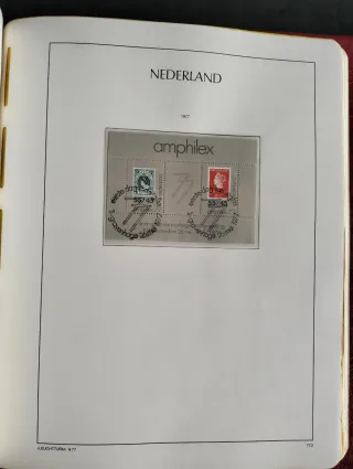 Álbum de selos, Holanda 1852 a 1985