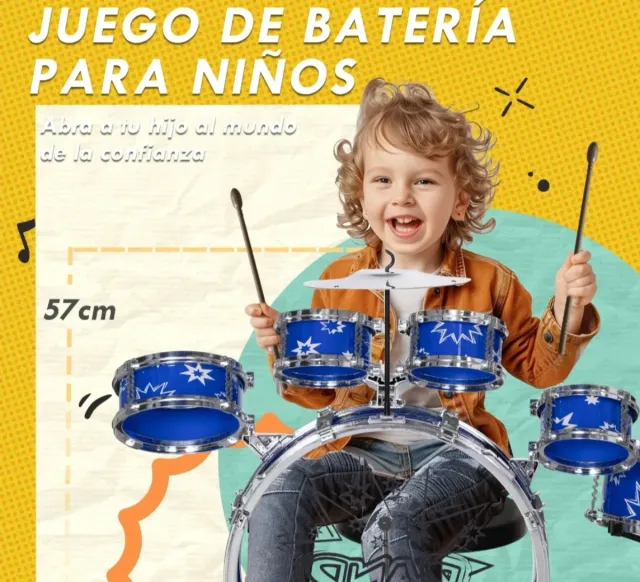 Batería Infantil +3 Años