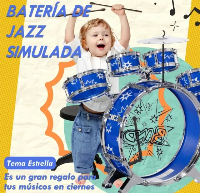 Batería Infantil +3 Años