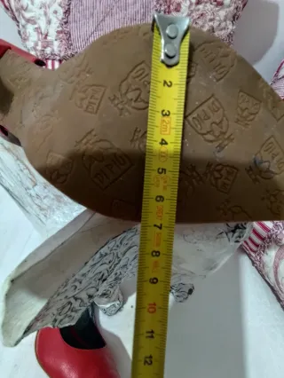 Zapatos de piel Menta rojos