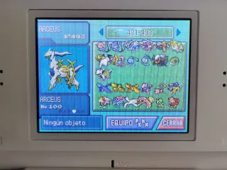 POKEDEX COMPLETA Pokemon Diamante DS con EVENTI