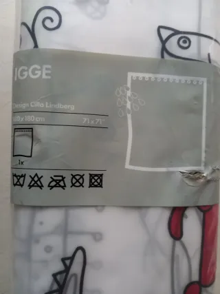 Cortina Ducha Ikea IGGE