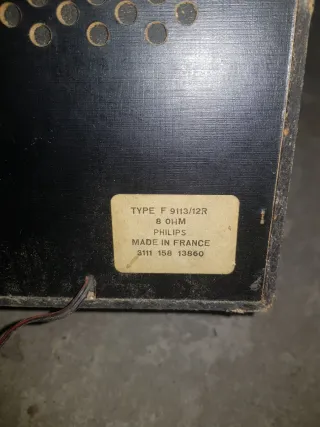 Altavoces Philips Negros