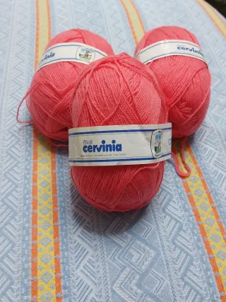 Gomitoli lana soffice rosa