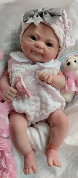 Bebé Reborn Silicona 38 cm