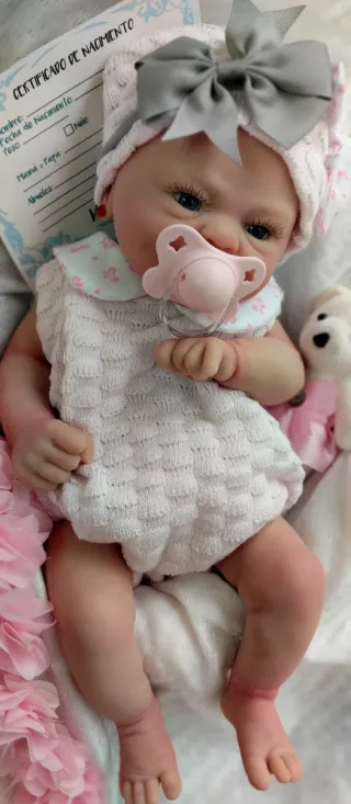 Bebé Reborn Silicona 38 cm