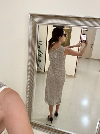 Abito Zara con paillettes