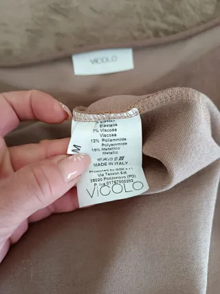 Abito Vicolo corto color beige taglia M