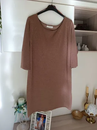 Abito Vicolo corto color beige taglia M