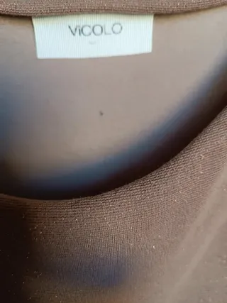 Abito Vicolo corto color beige taglia M