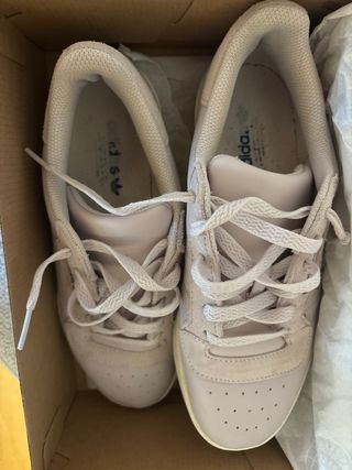 Deportivas Adidas Mujer Beige/Rosa