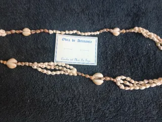 Collar artesano conchas rías bajas O Grove