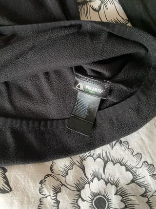 Sudadera The North Face Negra Media Cremallera