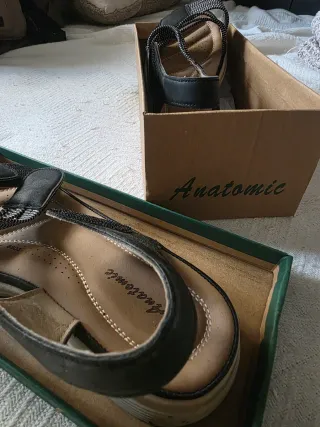 Sandalias Anatomic Azul Talla 38