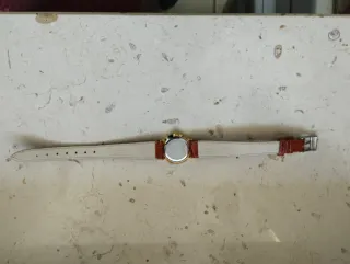 Orologio Perseo Oro e Pelle Marrone