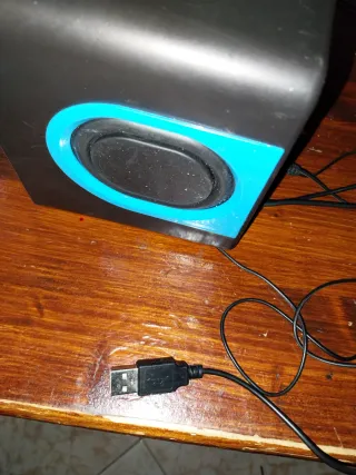 Casse PC 2.1 Linq Q21 Blu