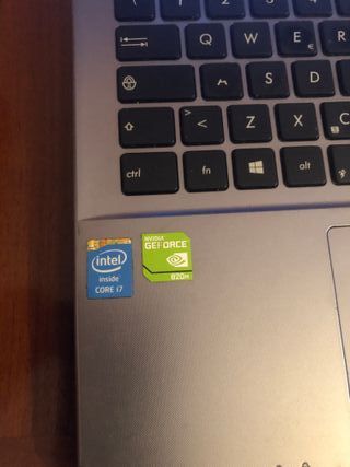 ASUS i7 8GB RAM SSD 256GB GeForce 2GB WIN11