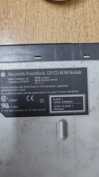 Apple PowerBook 3400c Gris