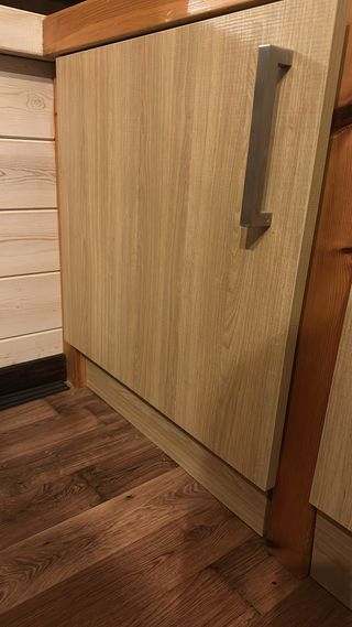 Mueble de cocina madera y metal